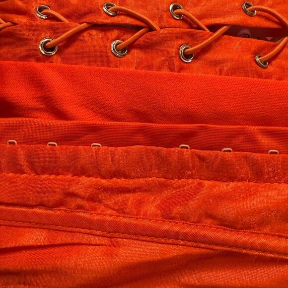 Sweet Orange Corset L - Picture 6 of 6